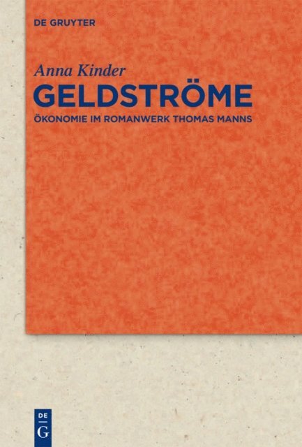 Anna Kinder - Geldströme, E-bok