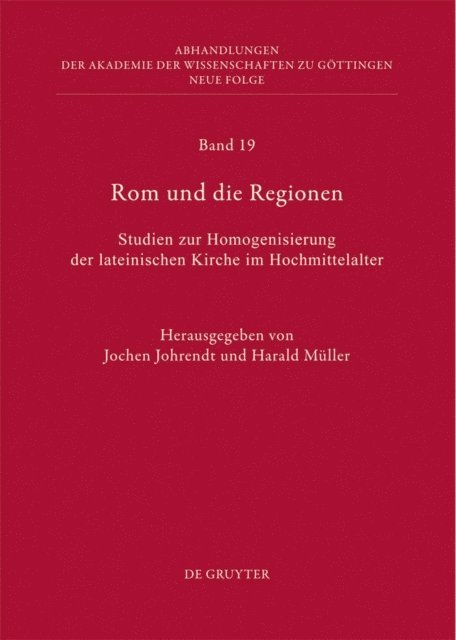 Harald Muller, Jochen Johrendt - Rom und die Regionen, E-bok