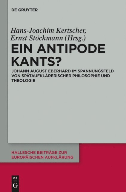 Ernst Stockmann, Hans-Joachim Kertscher - Ein Antipode Kants?, E-bok