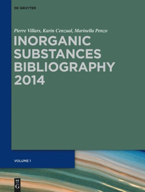 Marinella Penzo, Karin Cenzual, Pierre Villars - Bibliography, E-bok