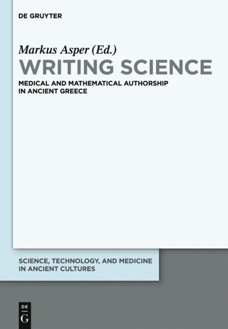 Markus Asper - Writing Science, E-bok