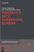 Handbuch Satz, �u�erung, Schema