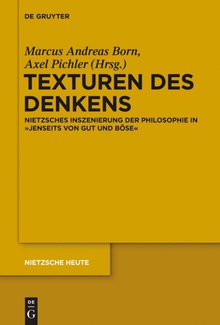 Axel Pichler, Marcus Andreas Born - Texturen des Denkens, E-bok