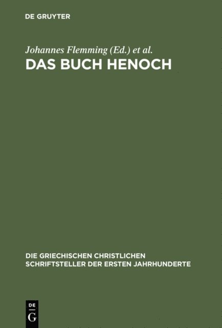 Ludwig Radermacher, Johannes Flemming - Das Buch Henoch, E-bok