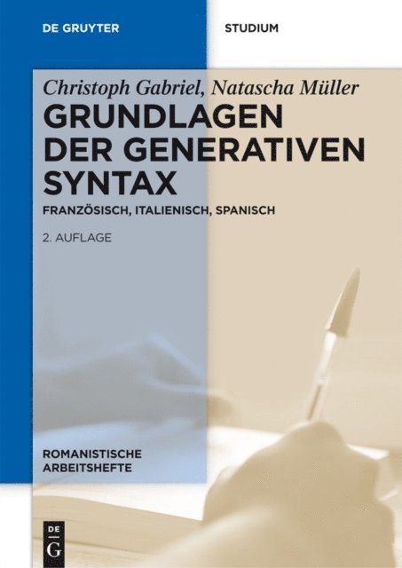 Natascha Muller, Christoph Gabriel - Grundlagen der generativen Syntax, E-bok