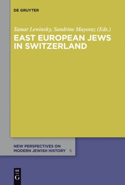 Sandrine Mayoraz, Tamar Lewinsky - East European Jews in Switzerland, E-bok