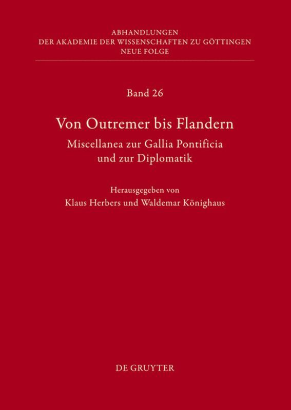 Klaus Herbers, Waldemar Könighaus - Von Outremer bis Flandern, Inbunden. Tillgänglighet: Tillfälligt slut