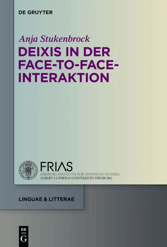 Anja Stukenbrock - Deixis in der face-to-face-Interaktion, Inbunden. Tillgänglighet: Tillfälligt slut