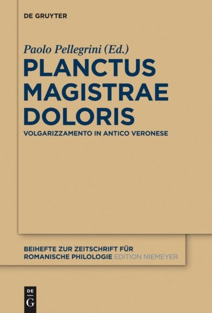 Paolo Pellegrini - Planctus Magistrae Doloris, E-bok