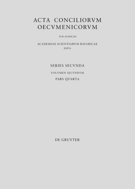 Heinz Ohme - Concilium Constantinopolitanum a. 691/2 in Trullo habitum, E-bok