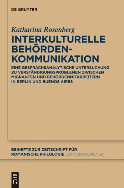 Katharina Rosenberg - Interkulturelle Behördenkommunikation, E-bok