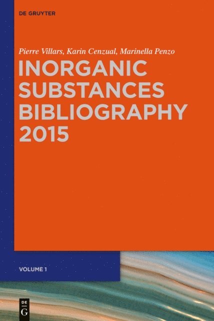 Marinella Penzo, Karin Cenzual, Pierre Villars - BIbliography, E-bok