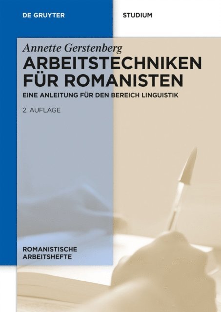Annette Gerstenberg - Arbeitstechniken für Romanisten, E-bok