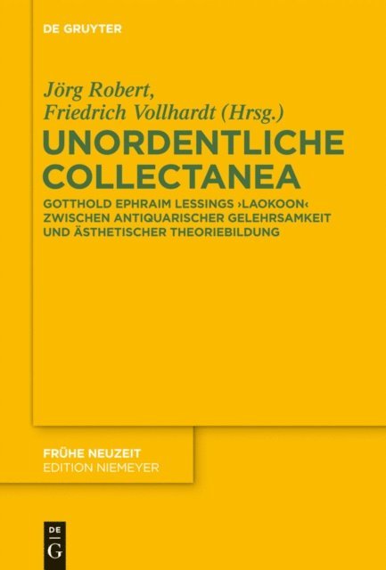 Friedrich Vollhardt, Jorg Robert - Unordentliche Collectanea, E-bok