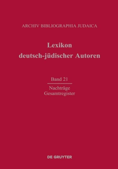 Renate Heuer - Nachträge und Gesamtregister, E-bok