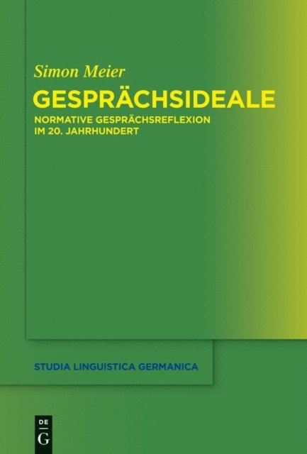 Simon Meier - Gesprächsideale, E-bok