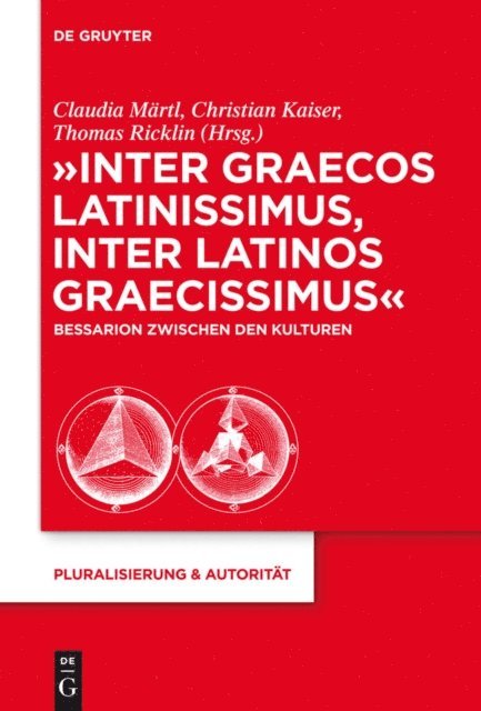 Thomas Ricklin, Christian Kaiser, Claudia Martl - "Inter graecos latinissimus, inter latinos graecissimus", E-bok