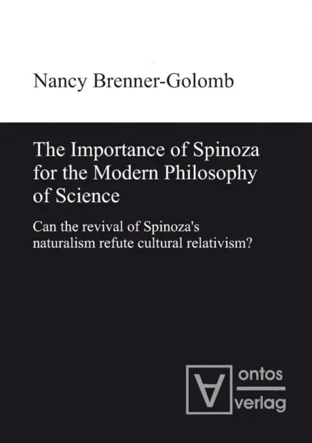 Nancy Brenner-Golomb - Importance of Spinoza for the Modern Philosophy of Science, E-bok. Tillgänglighet: Lägg i varukorg