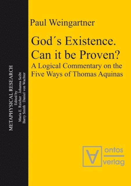 Paul Weingartner - God's Existence. Can it be Proven?, E-bok