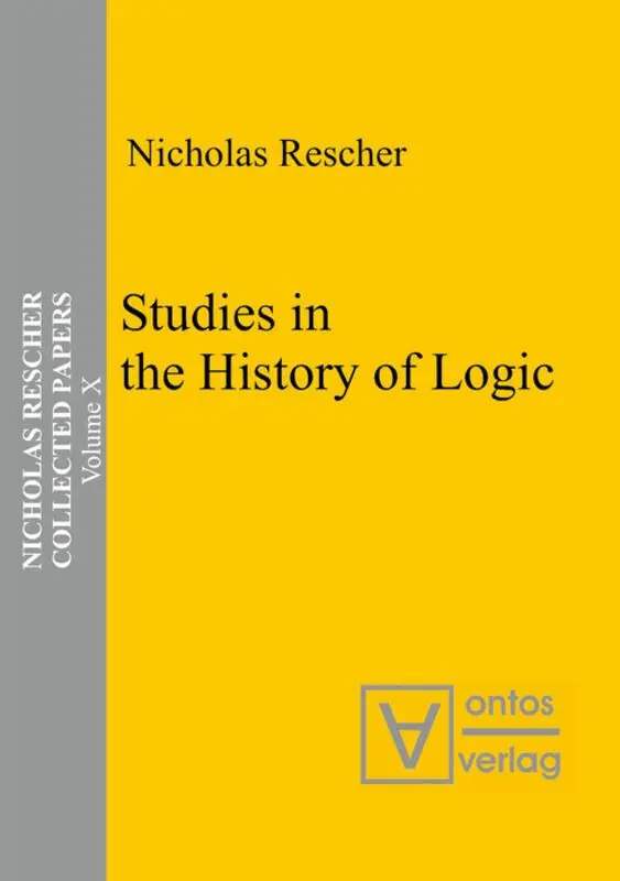 Nicholas Rescher - Studies in the History of Logic, Inbunden. Tillgänglighet: Lägg i varukorg
