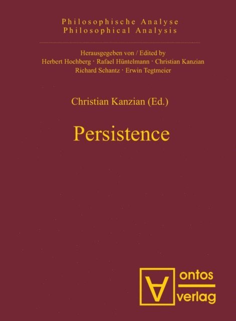 Christian Kanzian - Persistence, E-bok