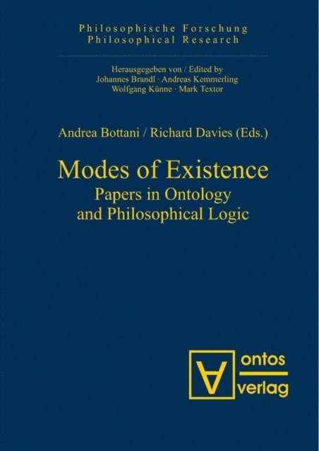 Richard Davies, Andrea Bottani - Modes of Existence, E-bok