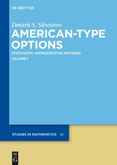 Dmitrii S. Silvestrov - American-Type Options, E-bok