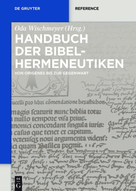 Michaela Durst, Oda Wischmeyer - Handbuch der Bibelhermeneutiken, E-bok