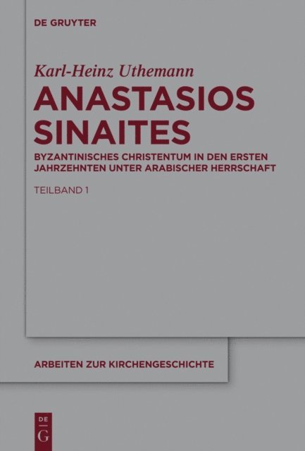 Karl-Heinz Uthemann - Anastasios Sinaites, E-bok