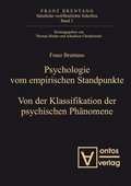 Psychologie vom empirischen Standpunkt. Von der Klassifikation psychischer Phÿnomene