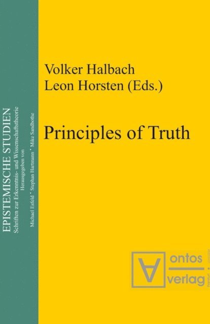 Leon Horsten, Volker Halbach - Principles of Truth, E-bok