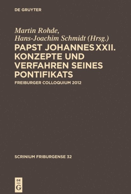 Martin Rohde, Hans-Joachim Schmidt - Papst Johannes XXII, E-bok