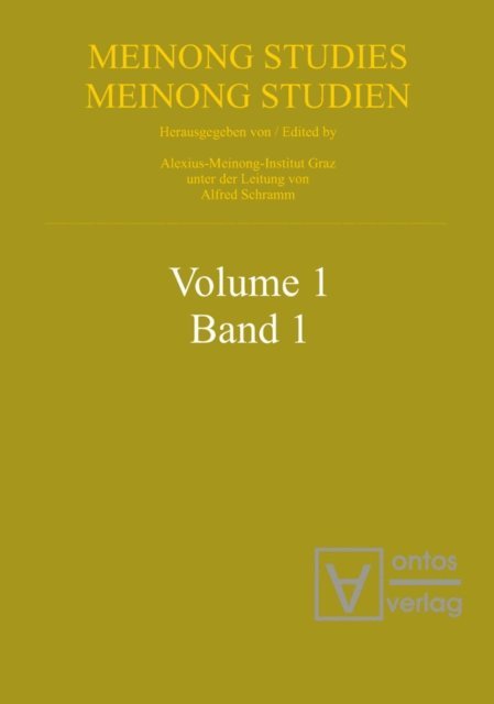 Alfred Schramm - Meinongian Issues in Contemporary Italian Philosophy, E-bok