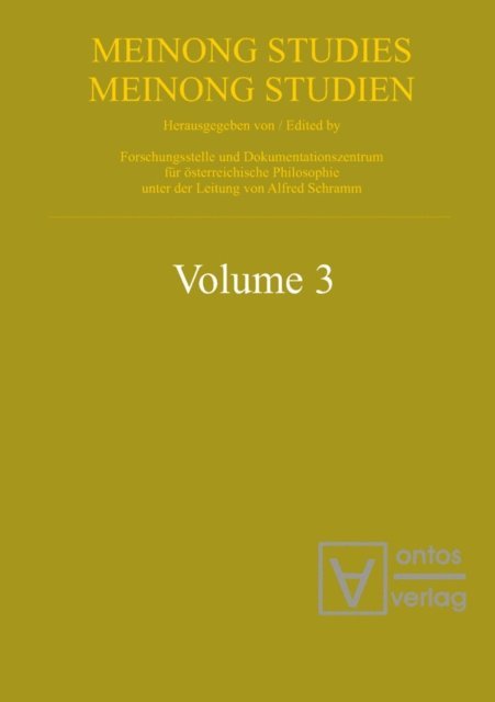 Alfred Schramm - Meinongian Issues in Contemporary Italian Philosophy, E-bok