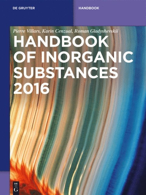 Roman Gladyshevskii, Karin Cenzual, Pierre Villars - Handbook, E-bok