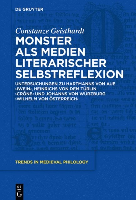 Constanze Geisthardt - Monster als Medien literarischer Selbstreflexion, E-bok
