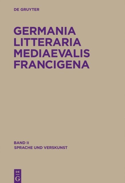 Rene Perennec - Sprache und Verskunst, E-bok