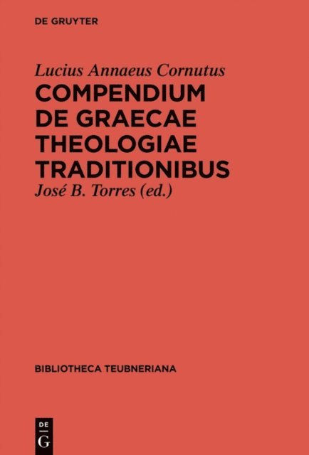 Jose B. Torres - Compendium de Graecae Theologiae traditionibus, E-bok