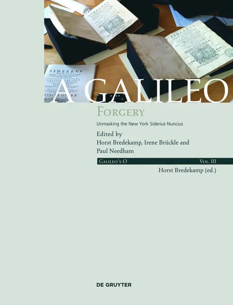 Horst Bredekamp, Irene Brückle, Paul Needham - Galileo Forgery, Inbunden. Tillgänglighet: Tillfälligt slut