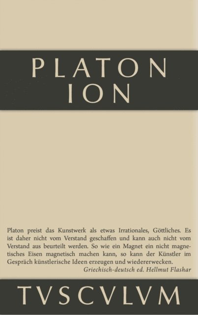 Platon, Hellmut Flashar - Ion, E-bok