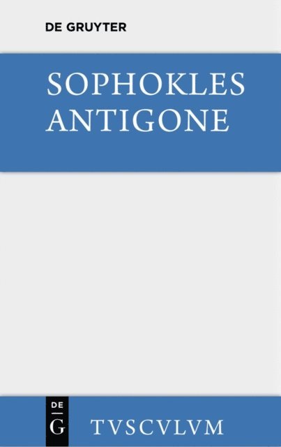 Sophokles, Ludwig Friedrich Barthel - Antigone, E-bok