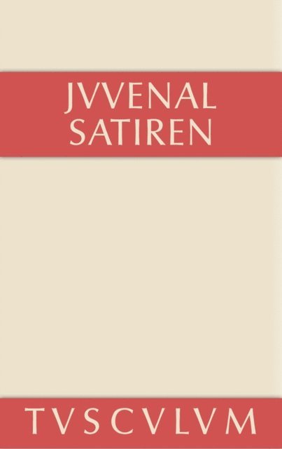 Juvenal, Joachim Adamietz - Satiren, E-bok