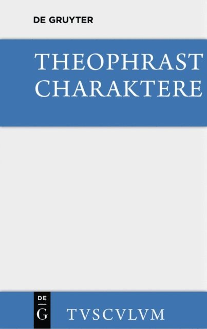 Theophrastus, Wilhelm Plankl - Charaktere, E-bok