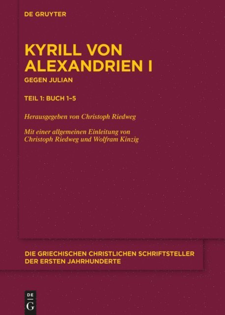 Christoph Riedweg - Gegen Julian. Buch 1-5, E-bok
