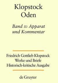 Horst Gronemeyer, Klaus Hurlebusch - Apparat Und Kommentar, Inbunden