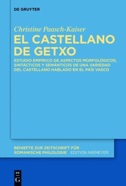 Christine Paasch-Kaiser - El castellano de Getxo, E-bok