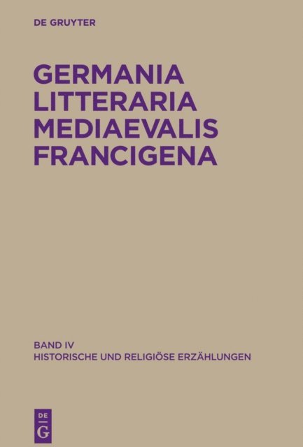 Nils Borgmann, Hartmut Kugler, Fritz Peter Knapp, Geert Henricus Marie Claassens - Historische und religiöse Erzählungen, E-bok