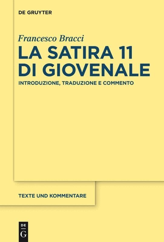 satira 11 di Giovenale