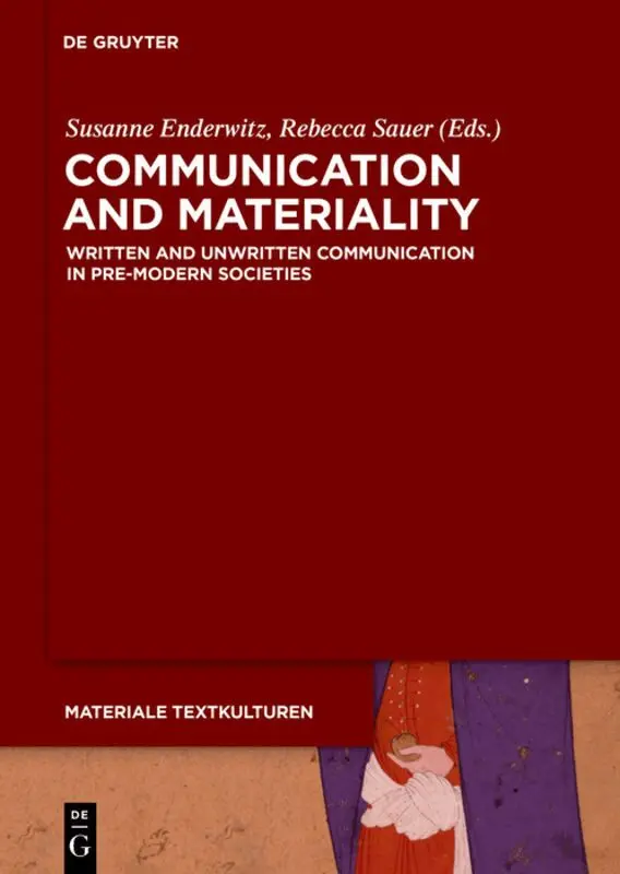 Susanne Enderwitz, Rebecca Sauer - Communication and Materiality, Inbunden. Tillgänglighet: Tillfälligt slut