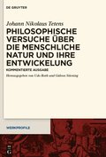 Philosophische Versuche ber die menschliche Natur und ihre Entwickelung